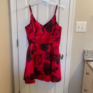Red Rose Dress